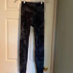 Lululemon Align Leggings 28” tie dye pattern